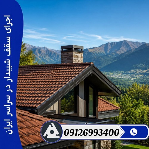 اجرای سقف شیبدار در سراسر ایران